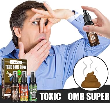 3P Fart Spray Extra Strong 30ml Potent Stink Spray Non Toxic Fart Bomb Prank Stuff Hilarious Gag Gifts for Adults or Kids