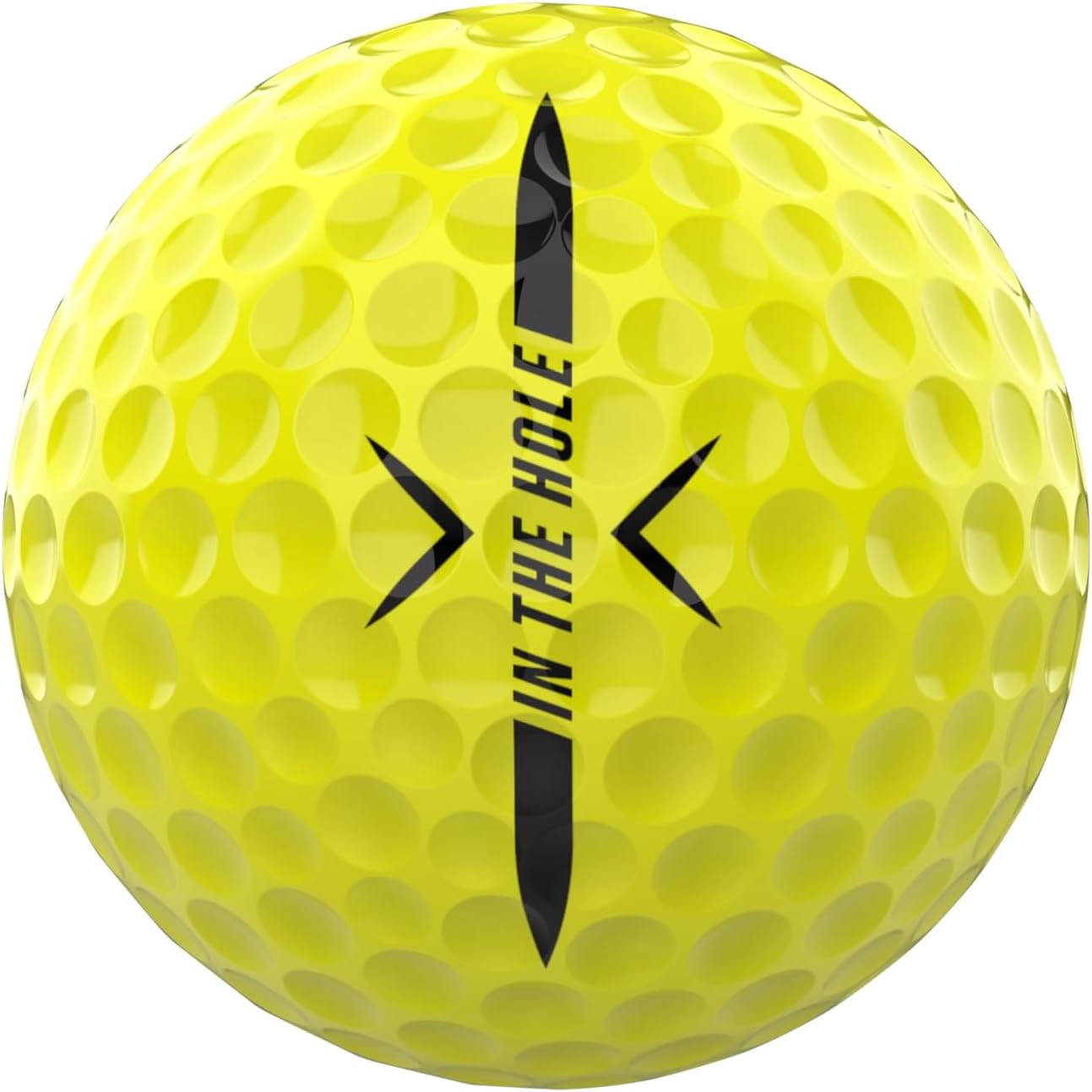 P*ss Missile Distance Golf Balls - 4-Piece Design, Surlyn Cover, High Compression Core - Lower Spin, Better Trajectory for Longer, Straighter Shots
