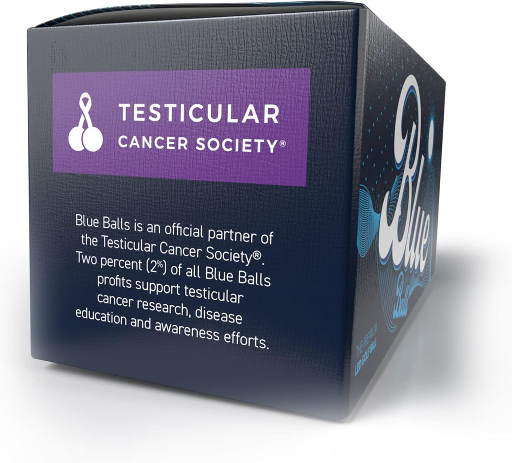 Blue Balls Premium LED Light Up Golf Balls | Glow in The Dark | Night Golf | Funny Gift | Bachelor Party