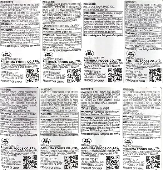 Furikake Rice Seasoning 8 Variety Pack in Sprout Talk's Box