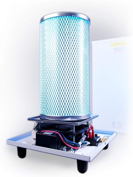 Pure Air 200 Hospital Grade Air Sanitizer Destroys Viruses, Bacteria, Organic Compounds in Wildfire Smoke, Eliminates Odors, CARB Approved, Covers 1,200 Sq. Ft.
