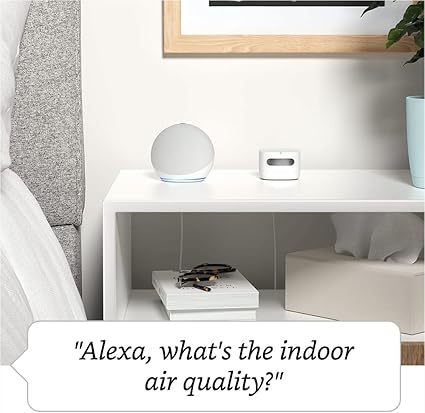 Smart Air Quality Monitor – Know your air, Works with Alexa