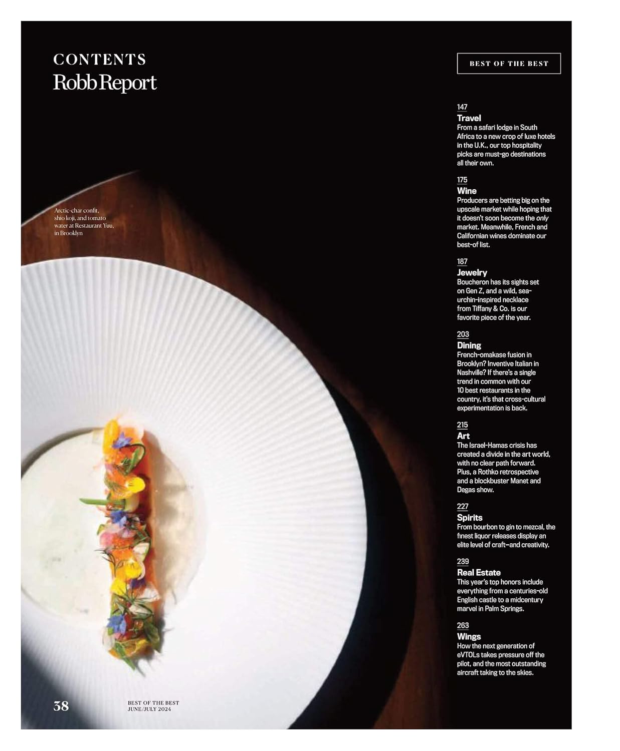 Robb Report - The Best Of The Best Issue June & July 2024: In Auto, Style, Watches, Sailing, Travel, Wine, Jewelry, Dining, Art, Spirits, Real Estate,...