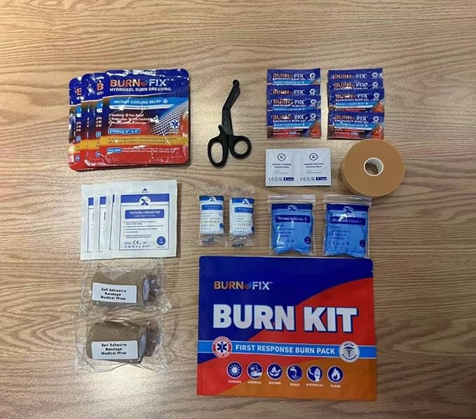 BurnFix Burn Kit First Aid Recommended by Doctors