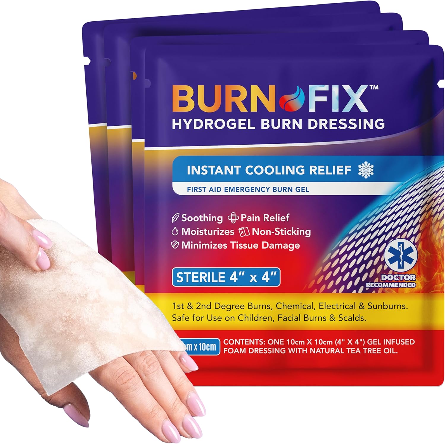 BurnFix Burn Kit First Aid Recommended by Doctors