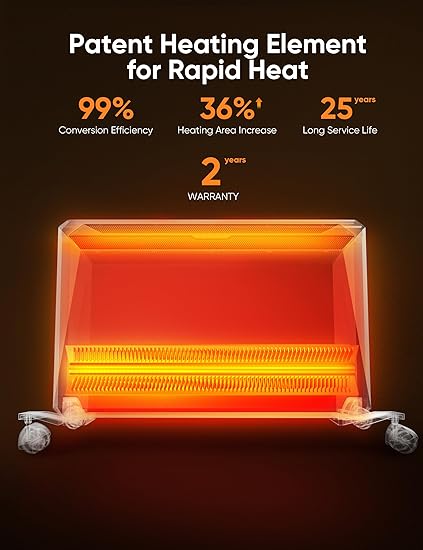 Ballu Infrared Space Heaters for Indoor Use