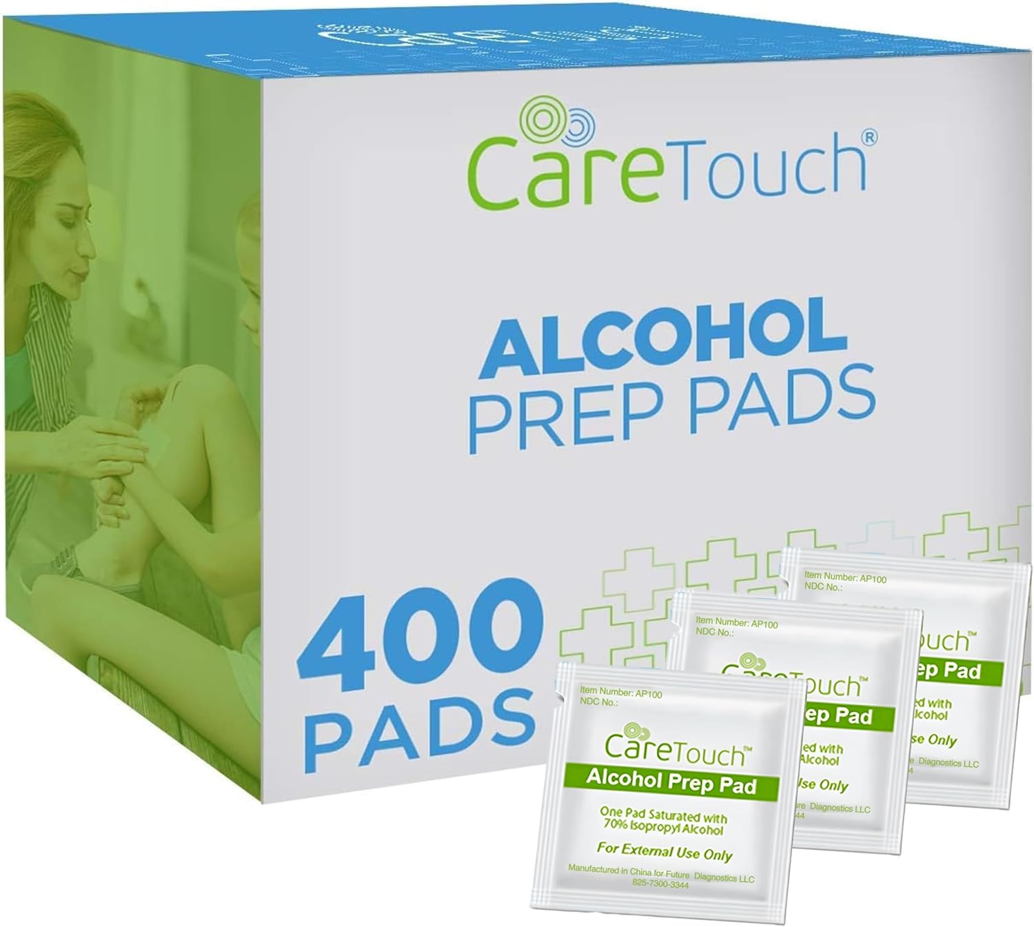 COVIDIEN 5110 Webcol Alcohol Prep, Sterile, Large, 2-ply (Pack of 400)