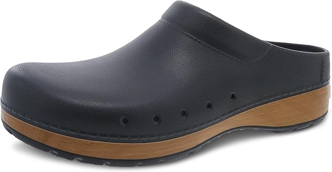 Dansko Men's Kane Slip On Mule - Lightweight and Cushion Comfort with Removable EVA Footbed and Arch Support