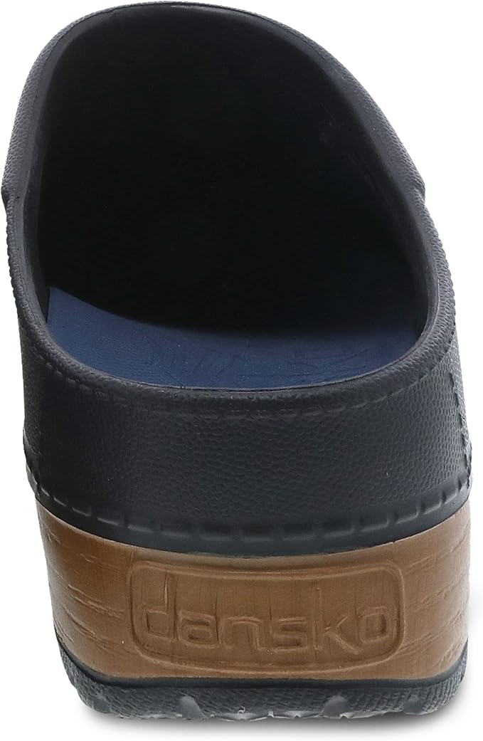 Dansko Men's Kane Slip On Mule - Lightweight and Cushion Comfort with Removable EVA Footbed and Arch Support