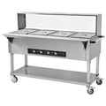 Commercial Food Warmer 4 x 20.6QT Electric Steam Table
