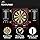 EastPoint Sports Bristle Dartboard and Cabinet Sets- Features Easy Assembly - Complete with All Accessories