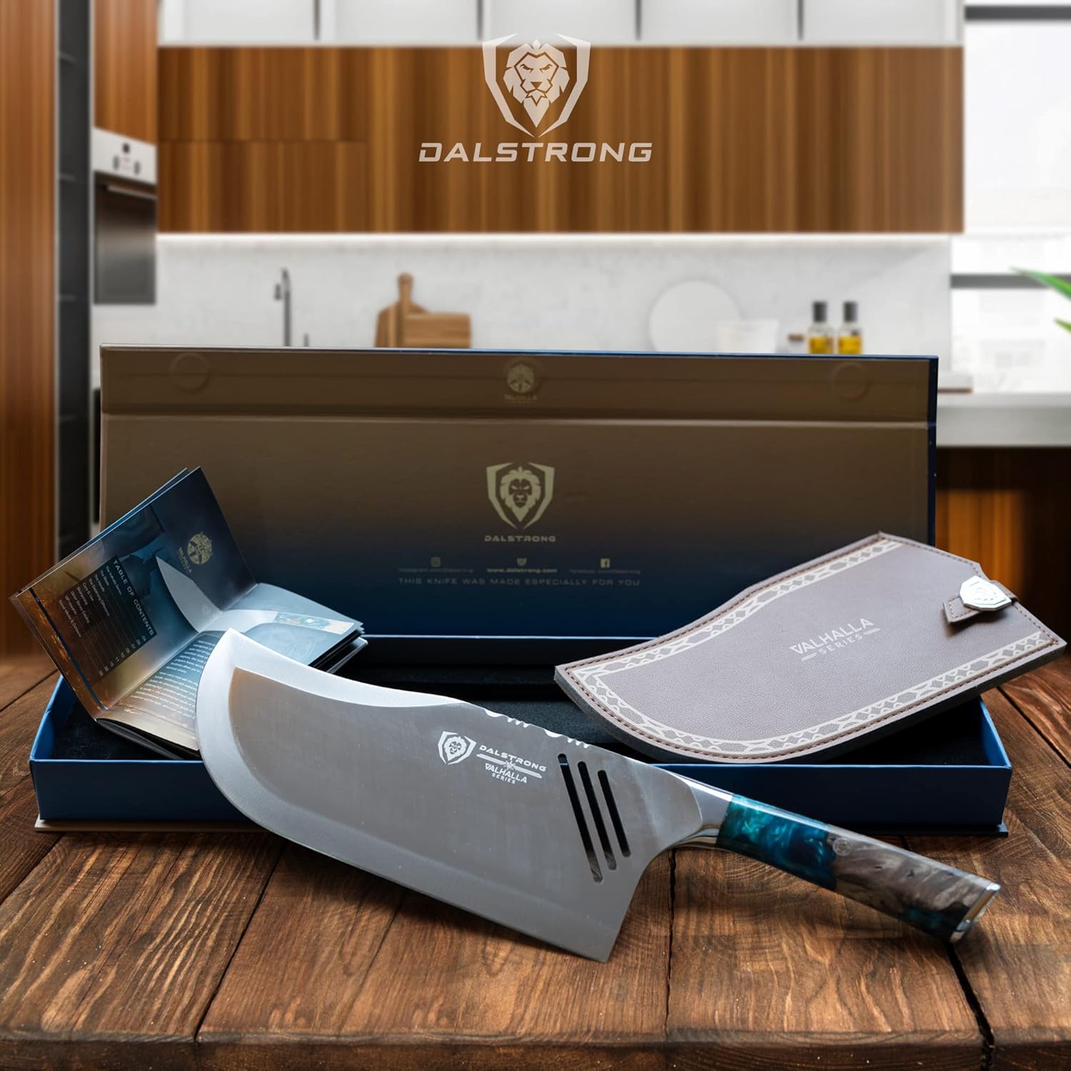 Dalstrong Massive Cleaver Knife - 9 inch - 'The Ravager' - Valhalla Series - 7CR17MOV