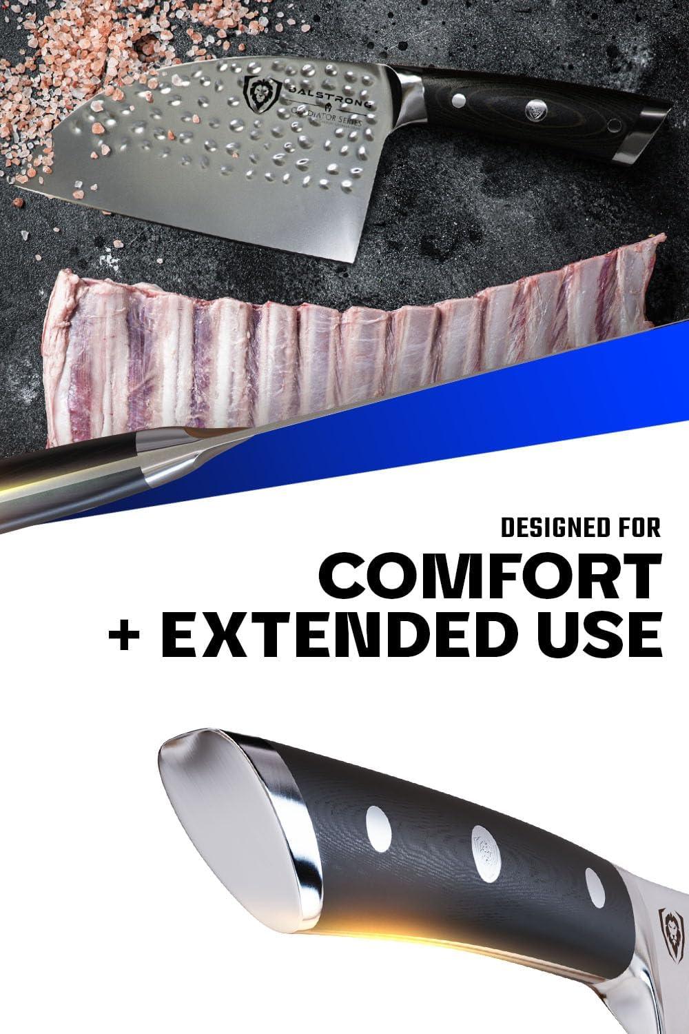 Dalstrong Serbian Chef Knife - 7.5 inch - Gladiator Series