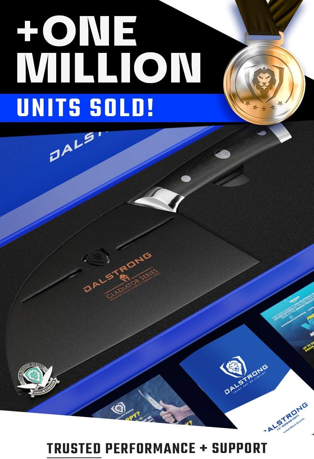 Dalstrong Serbian Chef Knife - 7.5 inch - Gladiator Series