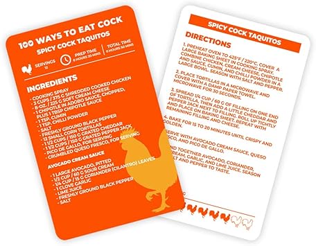 100 Ways to Eat Cock