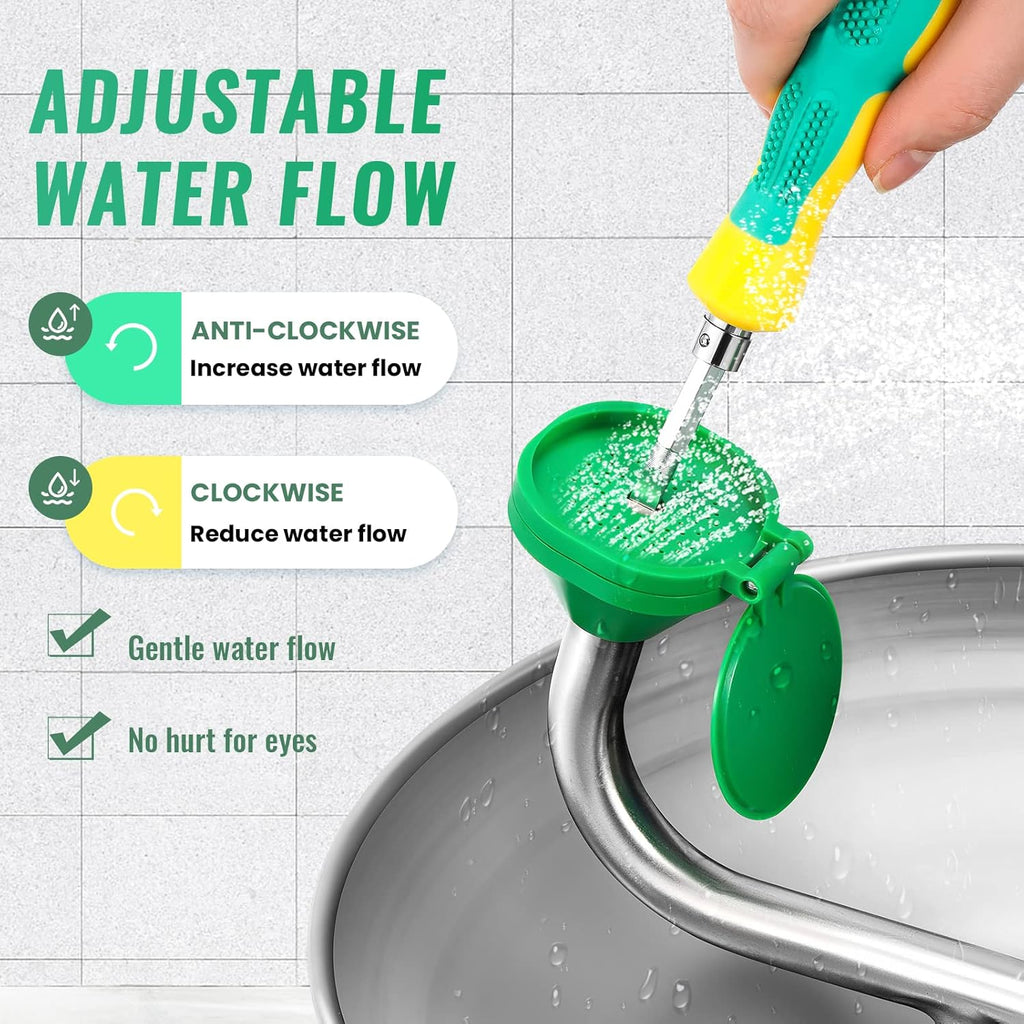 Huanyu Emergency Eye Wash Station Wall Mounted Eyewash Stations Safety First Aid Commercial Eye Washing with Sign for Factory Hospital