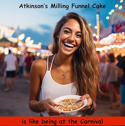 Atkinson's Milling Funnel Cake Mix - 2 LB Bag - Relive that Carnival Feeling