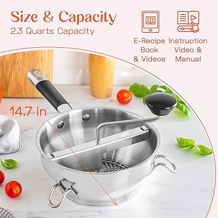 Ergonomic Food Mill