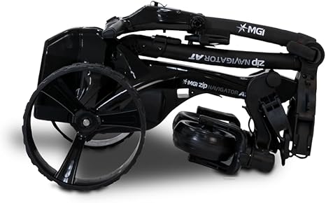 MGI Zip Navigator All Terrain Electric Golf Cart - 36 Hole Battery - Remote Control - (Drink, Umbrella, GPS-Phone)