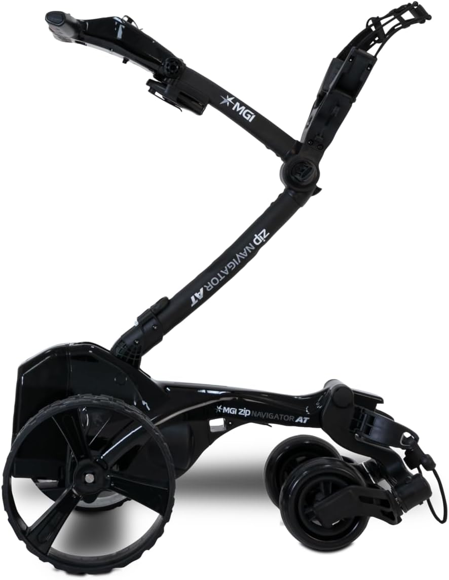 MGI Zip Navigator All Terrain Electric Golf Cart - 36 Hole Battery - Remote Control - (Drink, Umbrella, GPS-Phone)