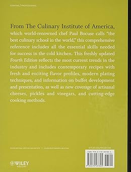 Garde Manger: The Art and Craft of the Cold Kitchen 4th Edition by The Culinary Institute of America (CIA)