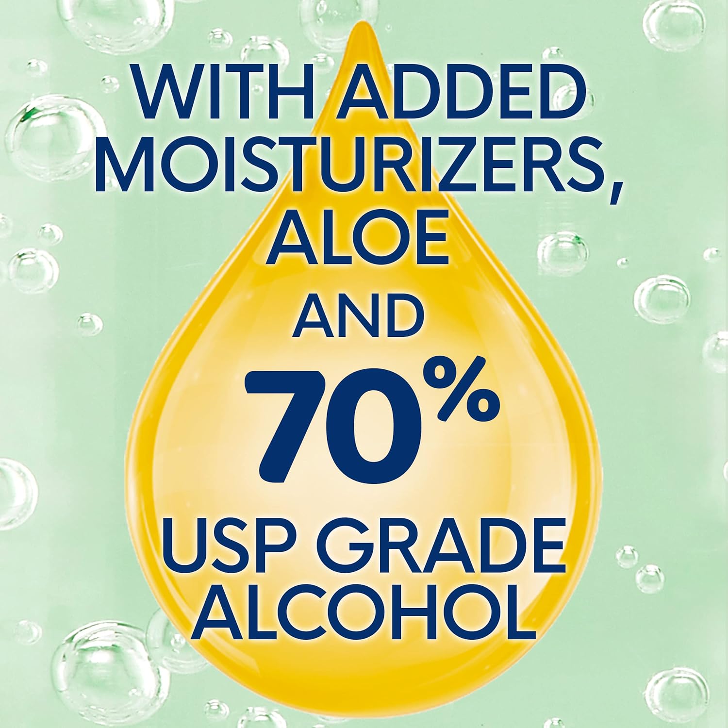 Germ-X Advanced Hand Sanitizer with Aloe and Vitamin E, Non-Drying Moisturizing Gel, Instant and No Rinse Formula, Pump Bottle, 1 Liter