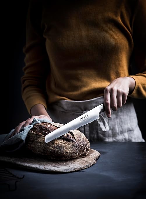 Global G-9-8 1/2" Bread Knife