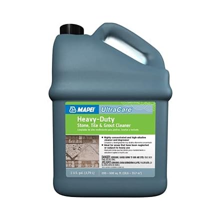 Mapei Ultracare Heavy-Duty Tile, Stone and Grout Cleaner - 1 Gallon