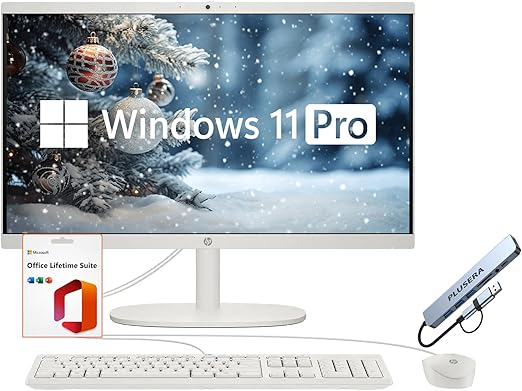 HP 21.5" FHD Display Desktop Computer