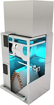 R600 24v HVAC Air Purifier UV Light Coil Cleaner Germicidal 14" 18W UVC for AC Air Conditioning with Magnet