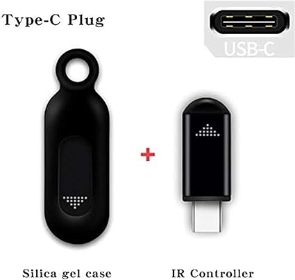 Hacking Device, Iflipper Zero Device, Hacking Remote, Hacking Tool, Device, Remote Type C, Infrared Controller (Black,for Type C)