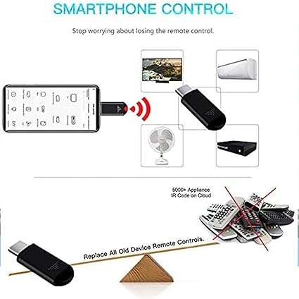 Hacking Device, Iflipper Zero Device, Hacking Remote, Hacking Tool, Device, Remote Type C, Infrared Controller (Black,for Type C)