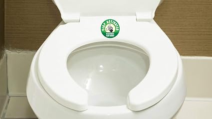 Prank Stickers - (Pack of 120) 2" Large Round Fake Voice Motion Clap Activated Funny Gag Gifts for Adults Kids Labels Sign for Doors Vending Machines