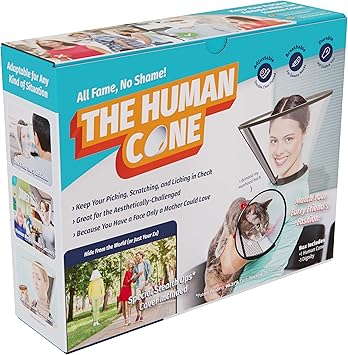 Witty Yeti Hilarious Human Cone Gag Gift Empty Box. Wrap Your Real Present with This Convincing Fake Prank Box for Men or Women.