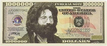 American Art Classics Jerry Garcia Novelty Money