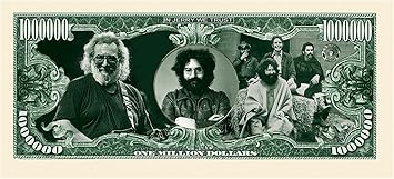 American Art Classics Jerry Garcia Novelty Money