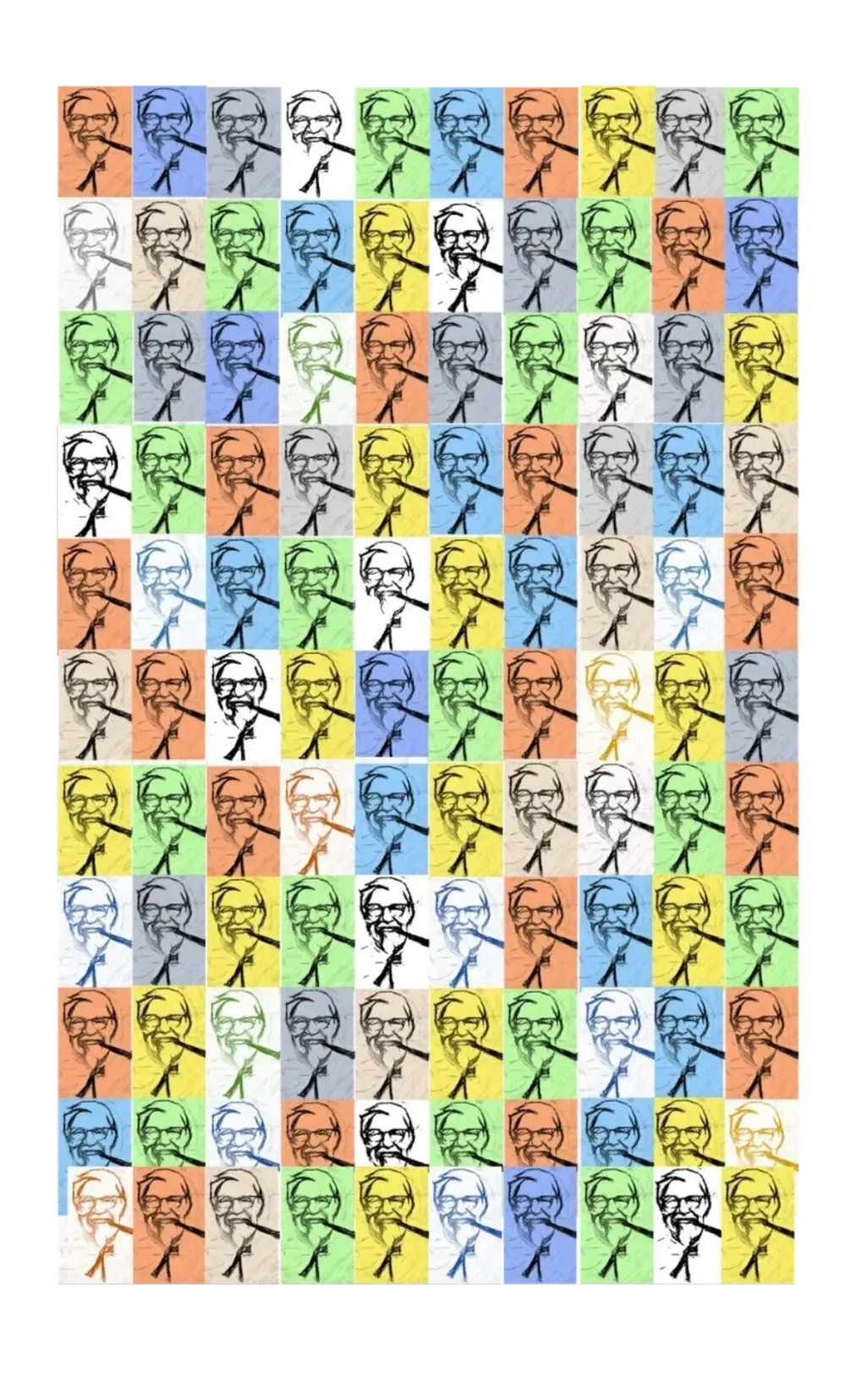 Colonel Saunders Print