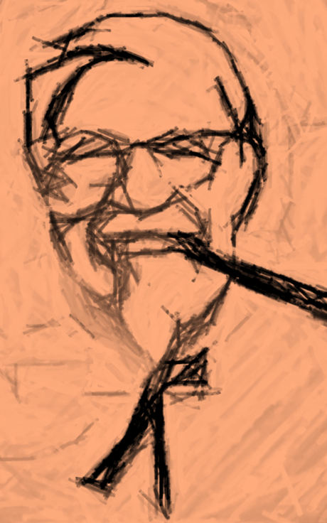 Colonel Saunders Print