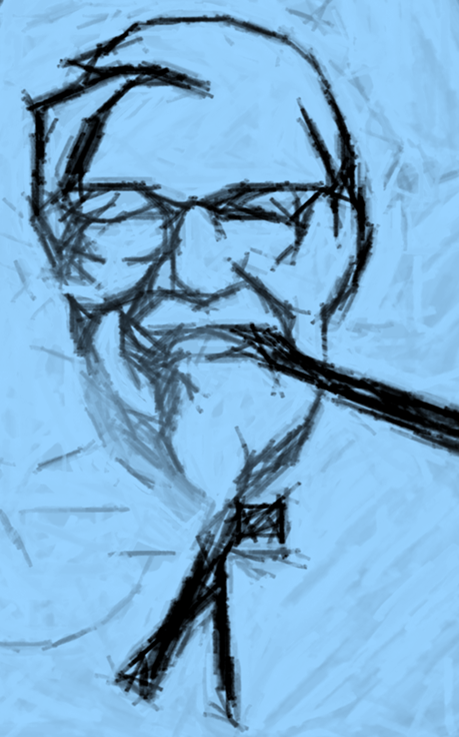 Colonel Saunders Print