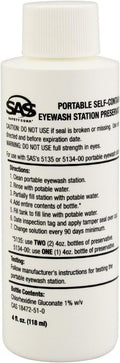 SAS Safety 5136-01 4 oz. Preservative for Eyewash Station