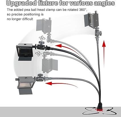 Camera Lucida Drawing Tool, Updated Artist Drawing Tool, Projector Drawing Tool with Adjustable Pea Jig, Black