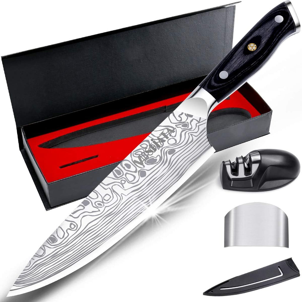 MOSFiATA 8" Super Sharp Professional Chef's Knife