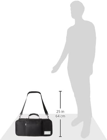 Mercer Culinary Triple-Zip 21-Pocket Knife Case, Black