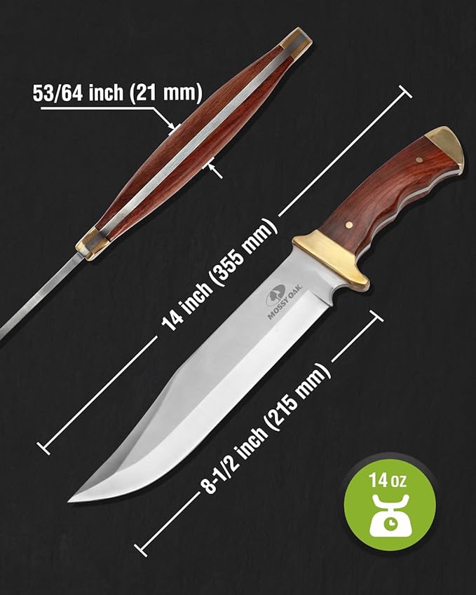 Mossy Oak 14-inch Bowie Knife