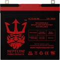 Neptune 12V 55Ah Battery For Minn Kota Endura Trolling Motor. Neptune Power Products. Black.