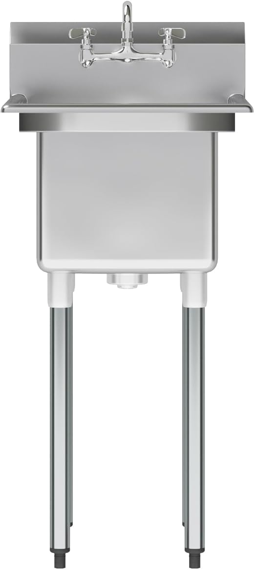 NSF Stainless Steel Commercial Utility Sink