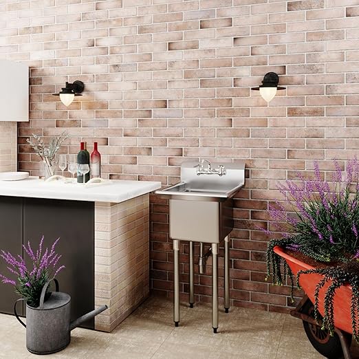 NSF Stainless Steel Commercial Utility Sink