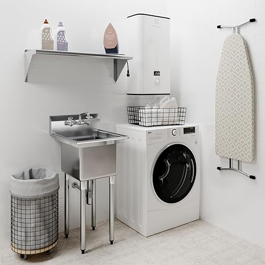 NSF Stainless Steel Commercial Utility Sink