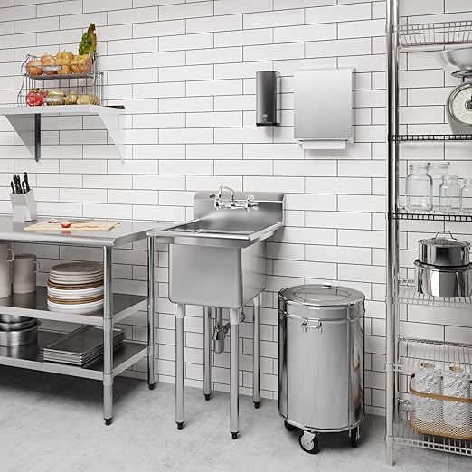 NSF Stainless Steel Commercial Utility Sink