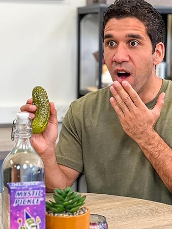 Mystic Pickle - Magic Fortune Teller with 100+ Witty Responses - Unveiling The Briny Secrets of The Universe - Endless Entertainment with Friends, Family,...